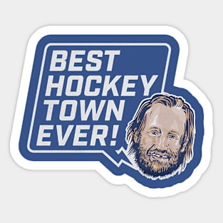 Steven Stamkos Best Hockey Town Ever Sticker